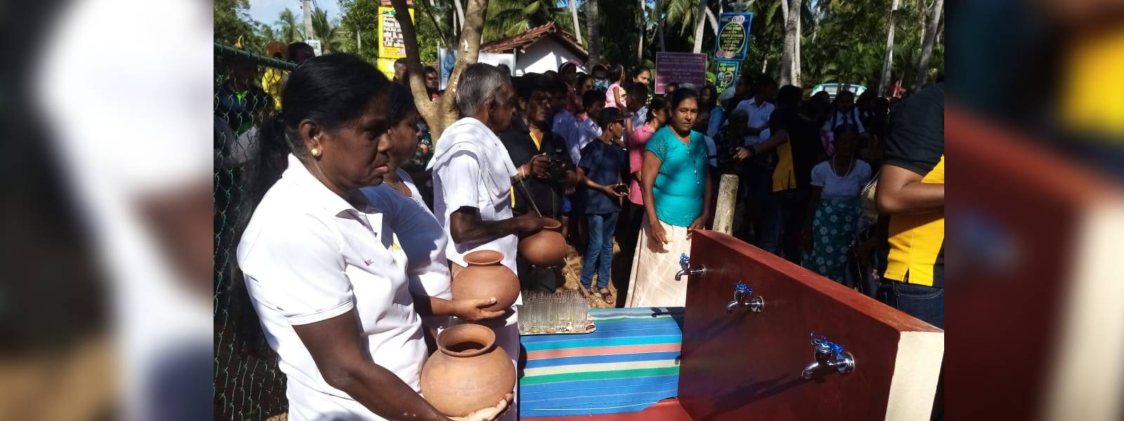 Safe water for Hengamuwa on Independence Day